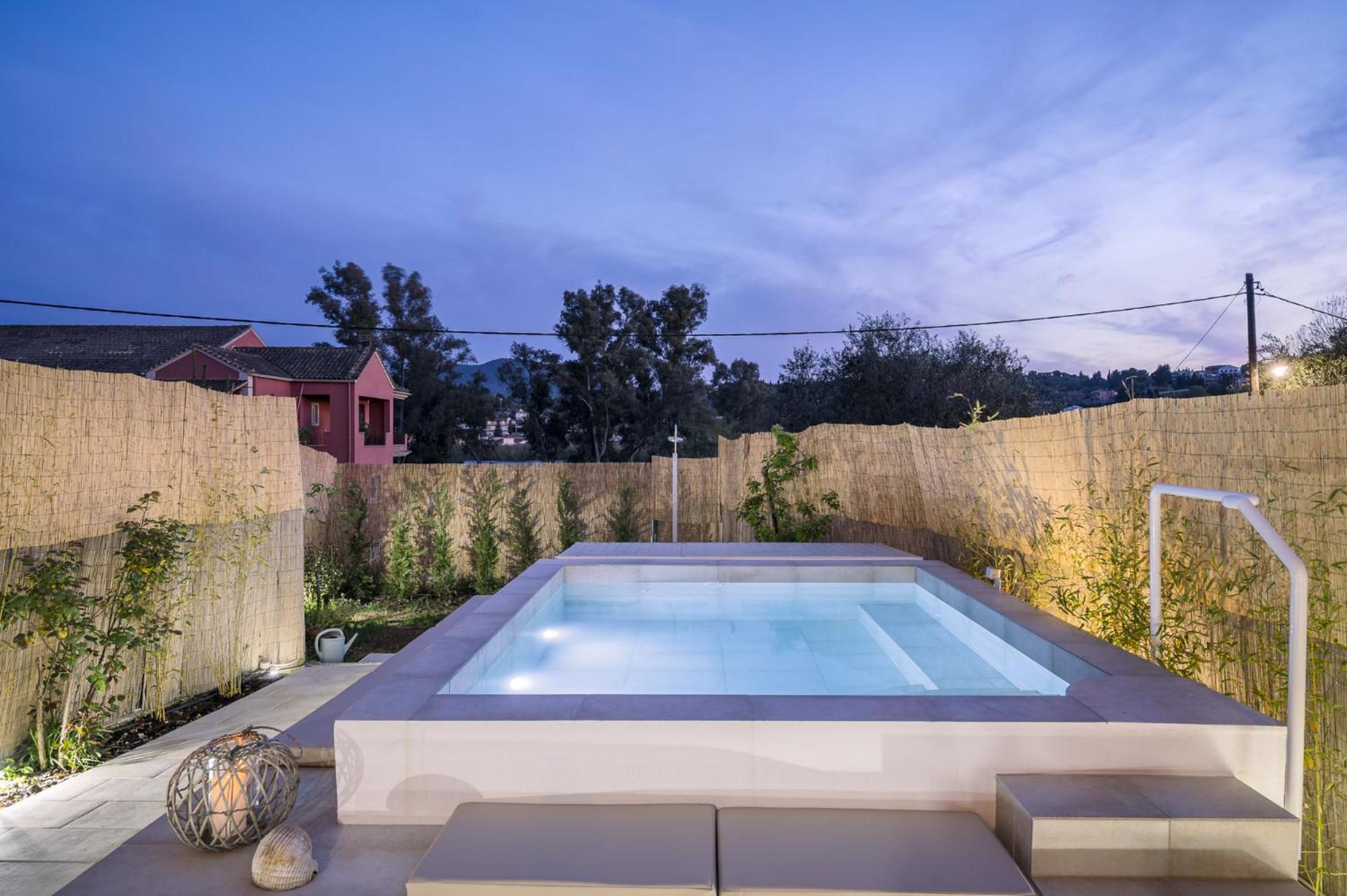 Villa Nina With Private Plunge Pool, 5Km To Corfu Town Экстерьер фото